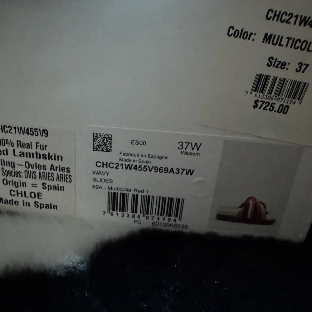 Chloé Multicolor Slides - Picture 4 of 4